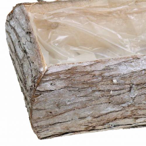 položky Kvetináč drevo biele umývané 45×19cm V10cm