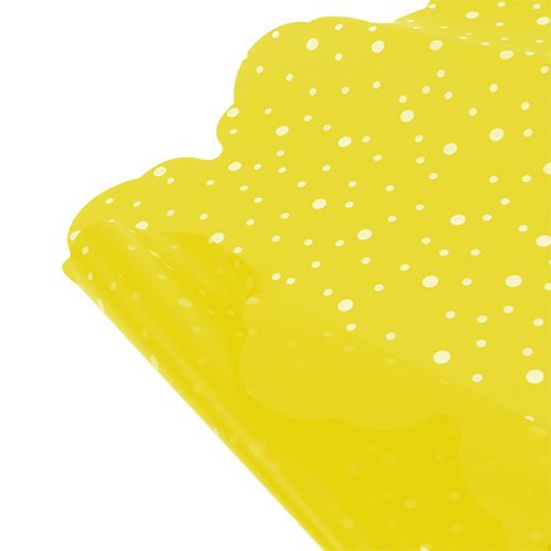 Manžety Rondella Ø48cm Žltá 50p kúpiť | Floristik24.sk