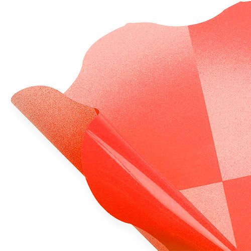 Floristik24 Kvetinová manžeta Ø40cm červená 50p