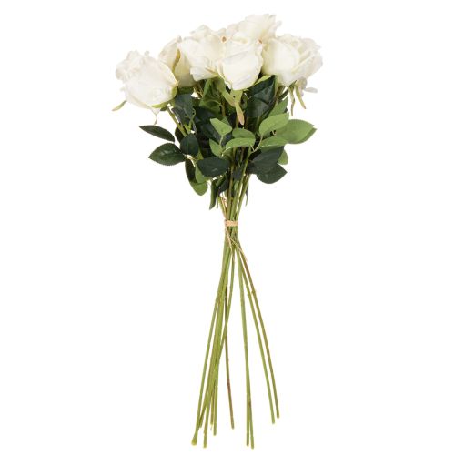 Umelý kvet ruže, dlhá stonka, do vázy, 62 cm, 12 kusov | Floristik24.sk