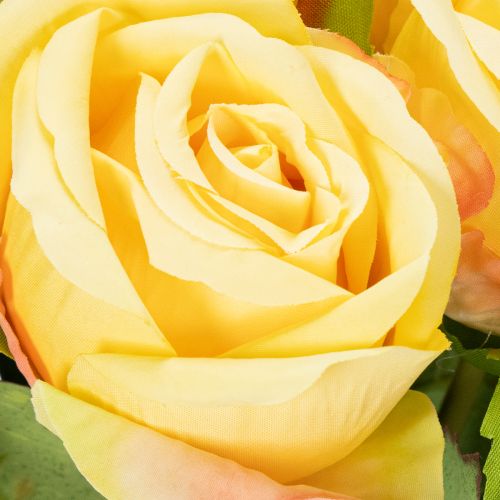 položky Kvetinový aranžmán z ruží pre elegantnú dekoráciu v obývacej izbe 44 cm 6 ks