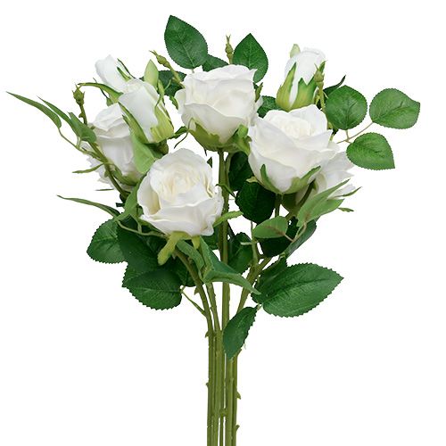 položky Kytica ruží biela L46cm