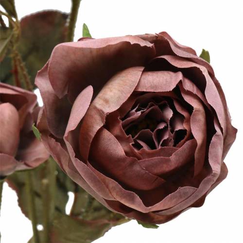 položky Konár ruže umelá fialka 76cm