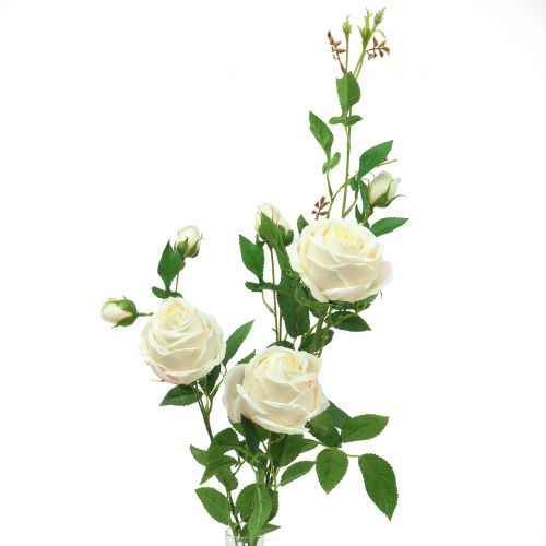 Floristik24 Konár ruže krém/rosè 100cm