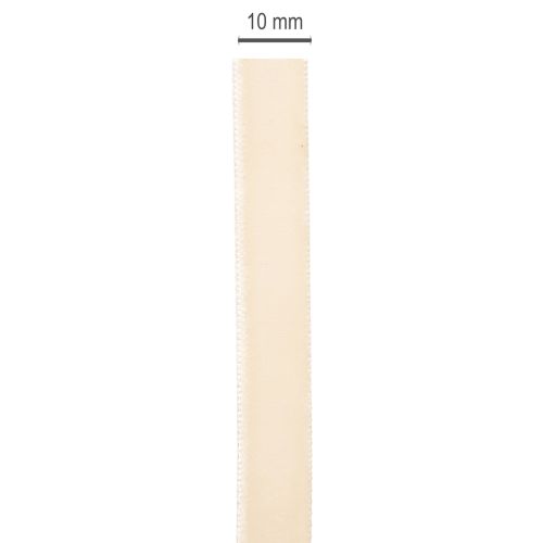 Zamatová stuha na kotúči na tvorenie a balenie, 10 mm x 20 m | Floristik24.sk