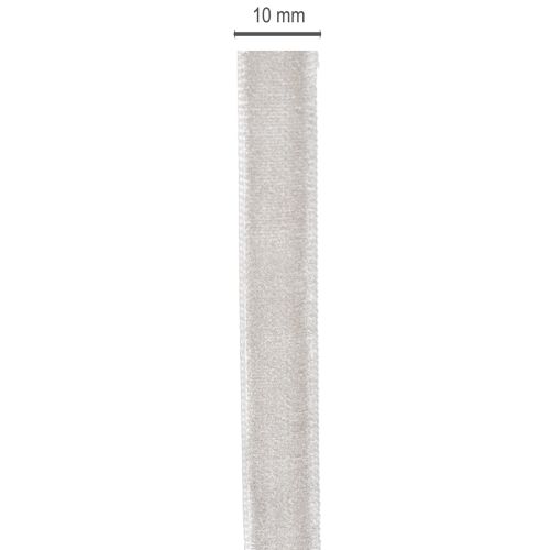 Zamatová stuha, ozdobná stuha na kotúči pre kreatívne dekorácie, šírka 10 mm, dĺžka 20 m | Floristik24.sk