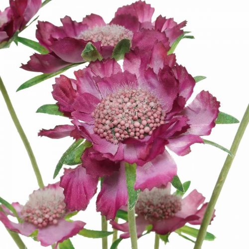 položky Umelý kvet svrab ružový letný kvet V64cm zväzok 3ks