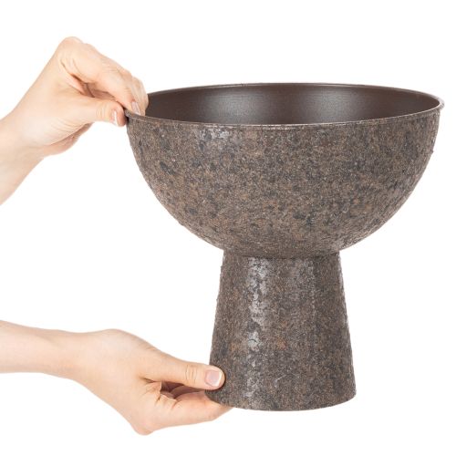 Okrúhly kvetináč na stojane, moderný kvetináč, 25 cm | Floristik24.sk