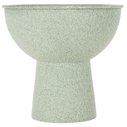 Moderný okrúhly kvetináč na vysokej základni, 18 cm | Floristik24.sk