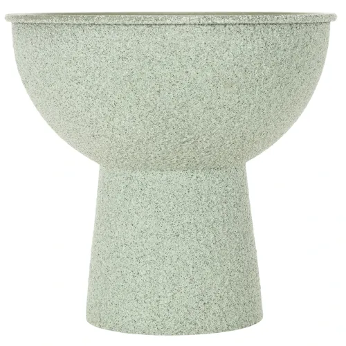 Moderný okrúhly kvetináč na vysokej základni, 18 cm | Floristik24.sk