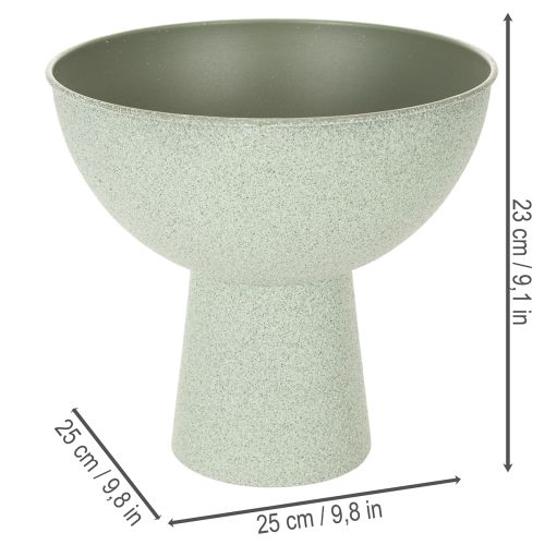 Miska so stojanom na rastliny, dekoratívna miska, 25 cm | Floristik24.sk