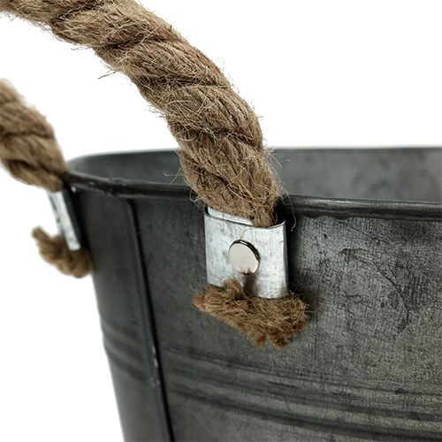 Floristik24 Miska starožitná oválna 28 x 17cm H12cm 2ks