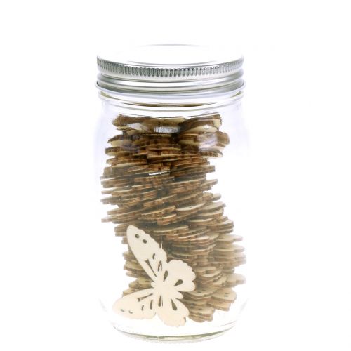 Floristik24 Motýlie drevo v pohári 60 kusov