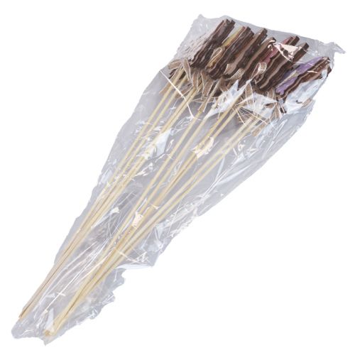 položky Jarná dekorácia kvetinové zátky drevené motýle 6cm 10ks