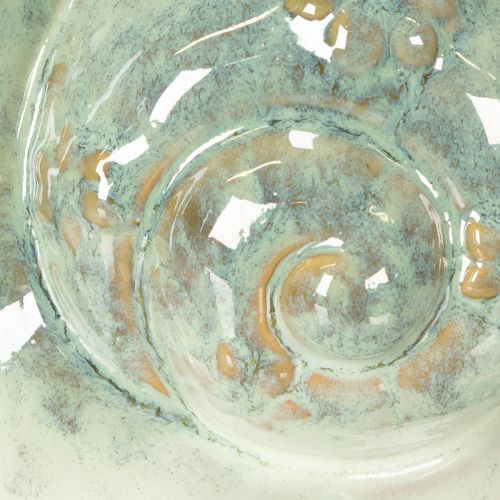 položky Keramická dekoratívna figúrka slimáka pre štýlové bývanie a očarujúce stolové dekorácie, 16 cm