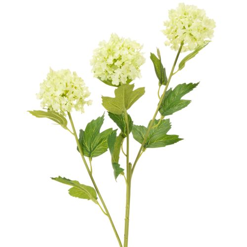 Umelý zelený krík snehovej gule, 65 cm, 2 kusy | Floristik24.sk