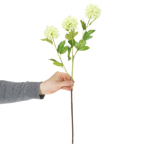 Umelý zelený krík snehovej gule, 65 cm, 2 kusy | Floristik24.sk