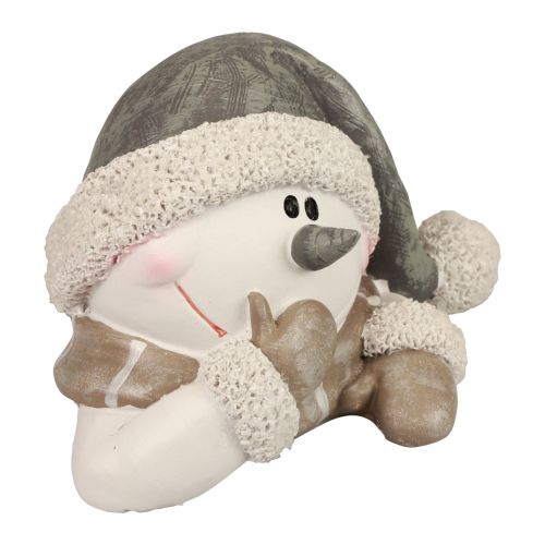 položky Dekorácia snehuliaka Vianočná zimná dekorácia 18,5×13,5×11cm