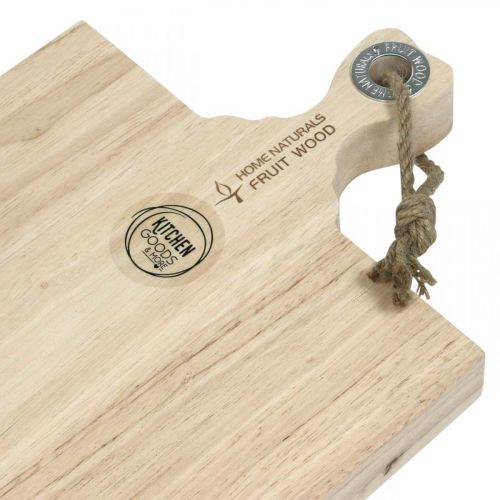 položky Doska na krájanie z mangového dreva, dekoratívny podnos s rúčkou z pravého dreva 38×26,5 cm L48 cm