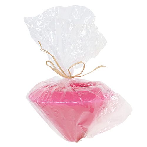 Floristik24 Plávajúca sviečka v ružovej Ø13cm