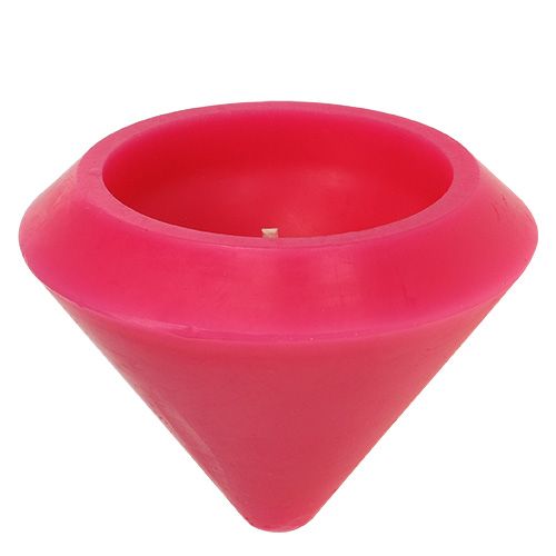 Floristik24 Plávajúca sviečka v ružovej Ø16cm