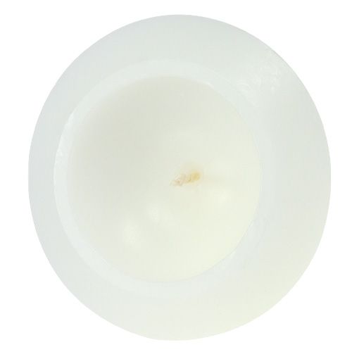položky Plávajúca sviečka v bielej farbe Ø13cm