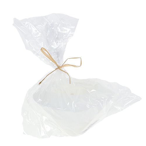 Floristik24 Plávajúca sviečka v bielej farbe Ø13cm