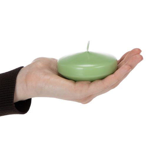 položky Plávajúca sviečka, dekoratívna na slávnostné príležitosti a atmosférické chvíle, 8 cm, 8 kusov