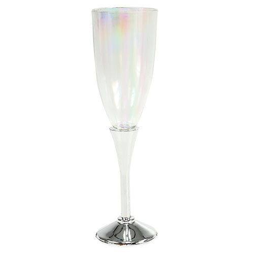 položky Silvestrovská dekorácia pohár na šampanské Ø2,5cm V9,5cm 8 kusov