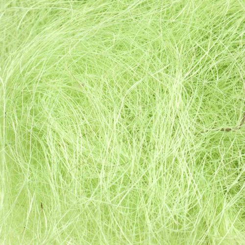 položky Sisal májová zelená dekorácia prírodné vlákno sisalové vlákno 300g