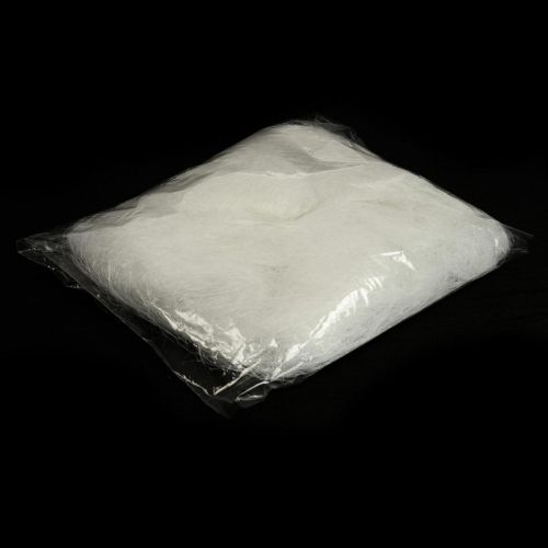 položky Biela sisalová tráva 300g na tvorenie - Dekoratívny prírodný materiál na svadby, Veľkú noc a Vianoce