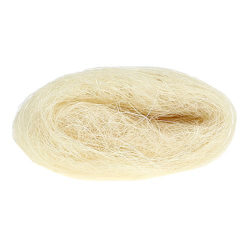 Floristik24 Sisal bielený 50g