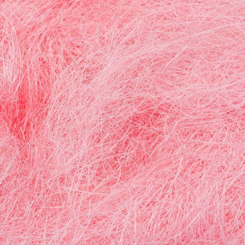 položky Sisalová tráva pre remeslá, remeselný materiál prírodný materiál ružová 300g