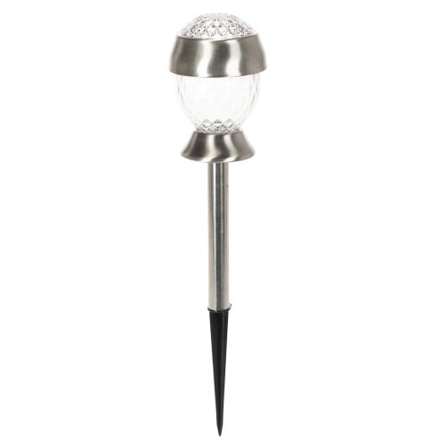 Solárne záhradné lampy s hrotom 36 cm – set 4 ks