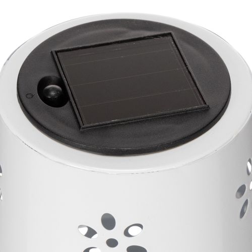 položky Solárna stolová lampa s kvetinovým vzorom na osvetlenie balkóna, terasy alebo záhrady, 28 cm