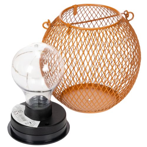 položky Solárny LED lampáš pre atmosférické záhradné osvetlenie v atraktívnom kovovom dizajne, 12 cm