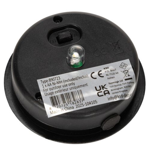 položky Solárne lampáše do záhrady s jemným vzorom na letné noci 22 cm, 3 ks