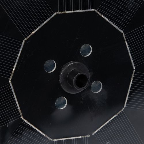 položky Solárne čerpadlo do záhradných jazierok, plávajúca dekoratívna vodná atrakcia s LED diódou, 16 cm