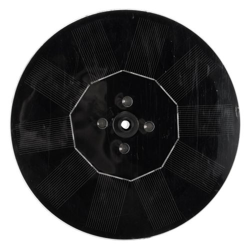 položky Solárne čerpadlo do záhradných jazierok, plávajúca dekoratívna vodná atrakcia s LED diódou, 16 cm