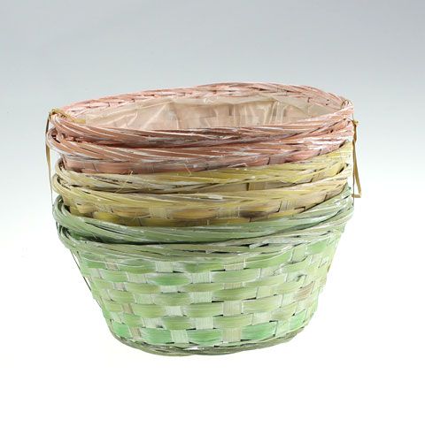 Floristik24 Miska na oštiepky okrúhla viacfarebná 6 ks Ø 25cm