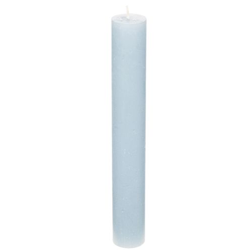 Modrá kužeľovitá sviečka na svietniky a dekoráciu stola, 34x240mm, 4 kusy kúpiť | Floristik24.sk
