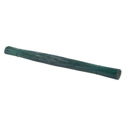 položky Zásuvný drôt zelený remeselnícky drôt kvetinársky drôt Ø0,4mm 40cm 1kg