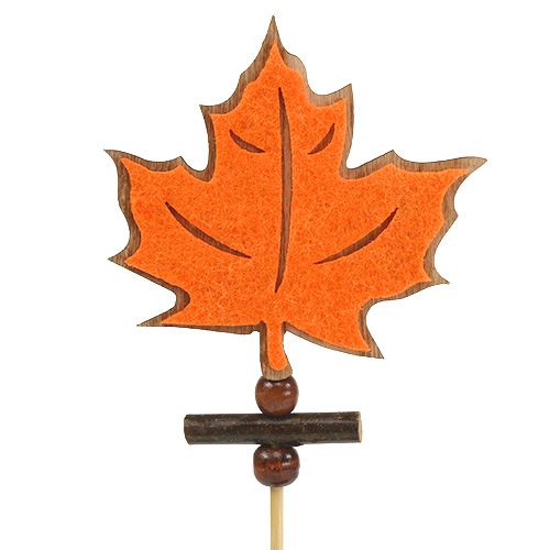 položky Špendlík javorový list triedený jesenná dekorácia 8cm L35cm 12ks
