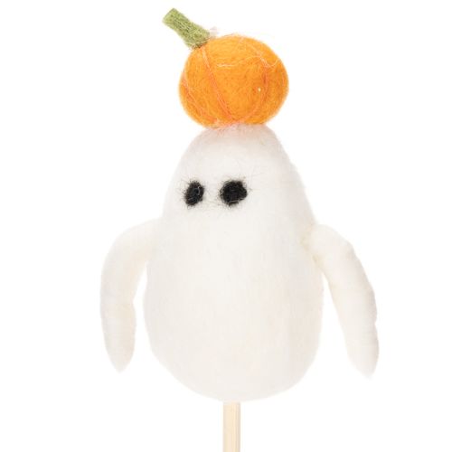 Figúrky duchov na drevených paliciach, halloweenska dekorácia, 54 cm, 8 kusov | Floristik24.sk