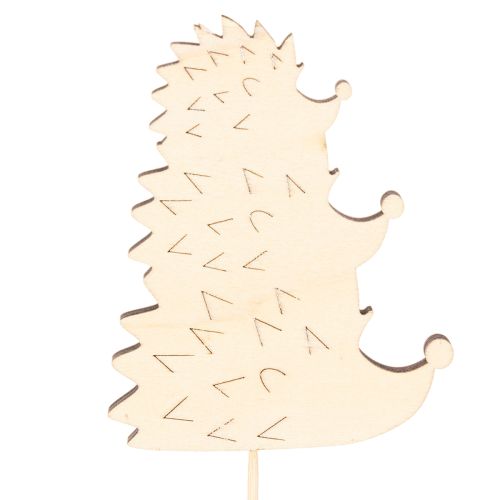Dekoratívne záhradné kolíky - farebná rodinka ježkov - 34 cm, 12 kusov | Floristik24.sk