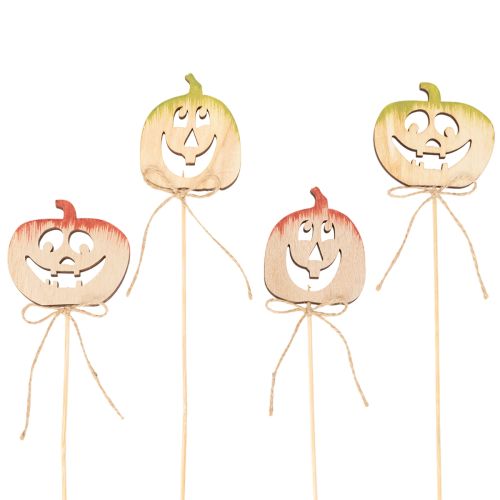 Dekoratívna tekvica s tvárou na Halloween, 31 cm, 12 kusov