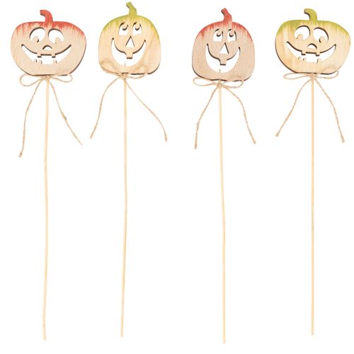 Dekoratívna tekvica s tvárou na Halloween, 31 cm, 12 kusov | Floristik24.sk