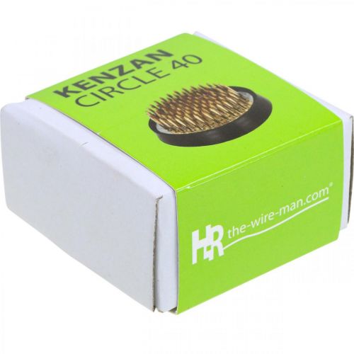 položky Kvetinový ježko zásuvný ježko Kenzan Ikebana mosadz okrúhly Ø 40mm