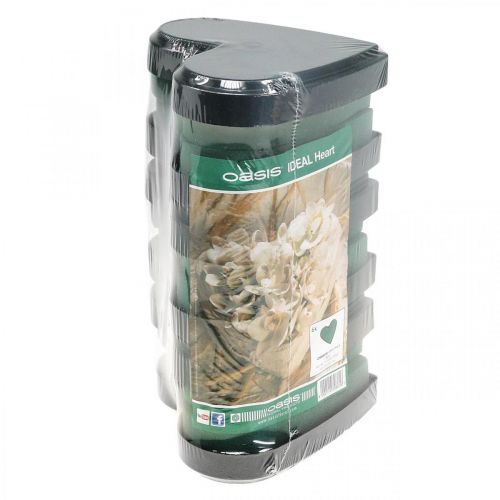 položky Zásuvný materiál srdce s podstavcom 13cm 6 ks