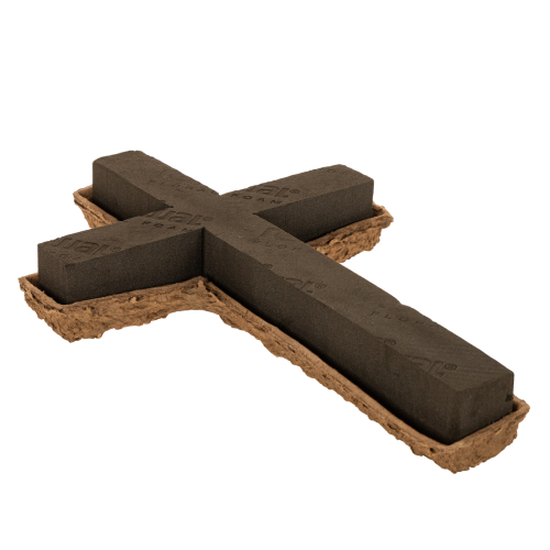 Kvetinový kríž z peny OASIS®